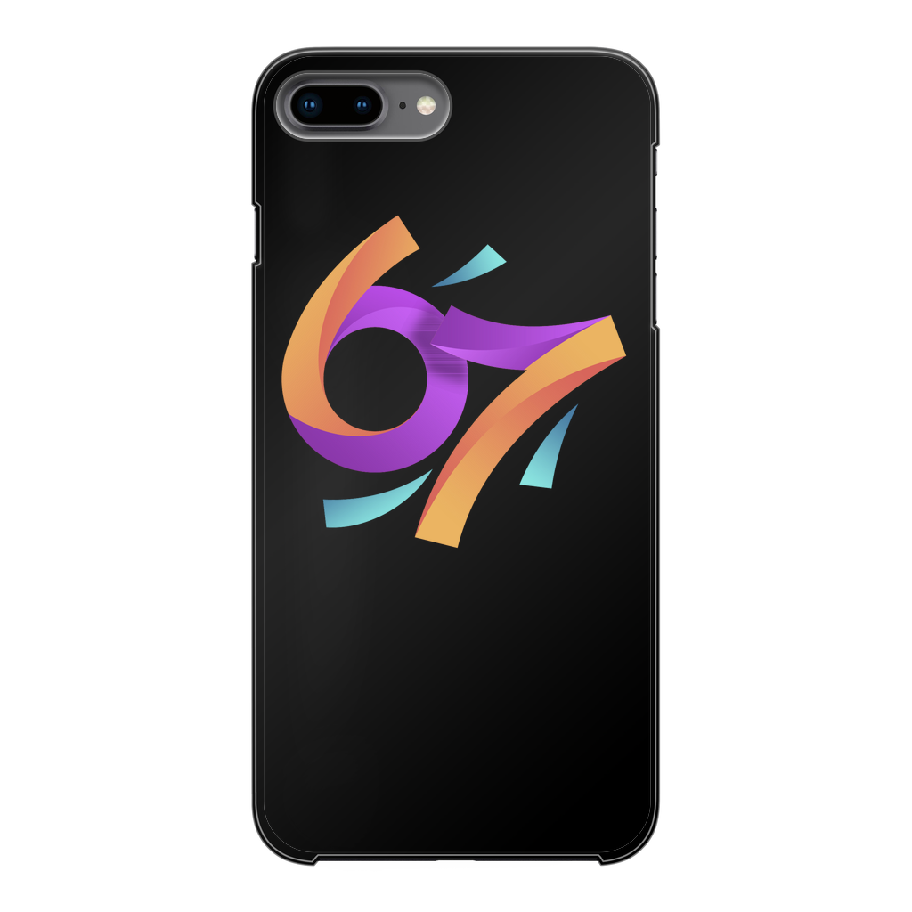 Sixty67 Group Collection Back Printed Black Hard Phone Case