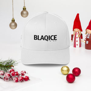 Blaqice Structured Twill Cap Blk Logo